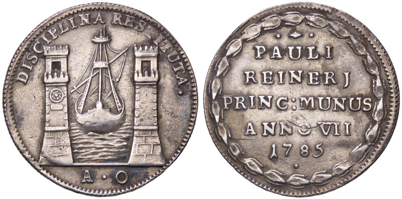 ZECCHE ITALIANE - VENEZIA - Paolo Renier (1779-1789) - Osella 1785 A. VII Pao. 2...