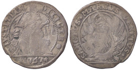 ZECCHE ITALIANE - VENEZIA - Monetazione anonima - Lirazza da 30 soldi 1767 Pao. 744 (AG g. 5,79) 
meglio di MB