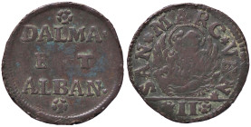 ZECCHE ITALIANE - VENEZIA - Monetazione per la Dalmazia e l'Albania - Gazzetta Pao. 799 (CU g. 6,87) 
BB+/qBB