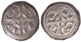 ZECCHE ITALIANE - VERONA - Federico II di Svevia (1218-1250) - Denaro scodellato Biaggi 2970 NC (MI g. 0,36) 
SPL