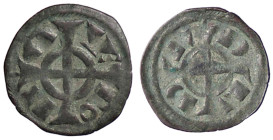 ZECCHE ITALIANE - VERONA - Federico II di Svevia (1218-1250) - Denaro scodellato NC (MI g. 0,37) 
BB