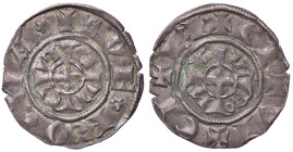 ZECCHE ITALIANE - VERONA - Anonime degli Scaligeri (1259-1329) - Grosso CNI 16/17; Biaggi 2974 R (AG g. 1,27) 
bel BB