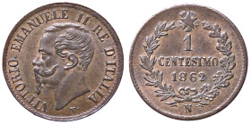 SAVOIA - Vittorio Emanuele II Re d'Italia (1861-1878) - Centesimo 1862 N Pag. 564; Mont. 262 CU 
qFDC