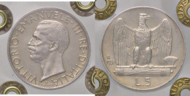 SAVOIA - Vittorio Emanuele III (1900-1943) - 5 Lire 1928 * Aquiletta Pag. 711; Mont. 121 R AG Sigillata Giovanni Gaudenzi - Sigillata Giovanni Gaudenz...