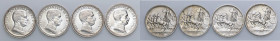 SAVOIA - Vittorio Emanuele III (1900-1943) - 2 Lire 1914÷17 Quadriga Briosa Pag. 737÷740; Mont. 154÷157 R AG 
SPL÷qFDC