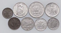 SAVOIA - Vittorio Emanuele III (1900-1943) - Serie 1936 XIV RR AG-NI-CU 8 valori - 8 valori -
MB÷SPL