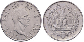 SAVOIA - Vittorio Emanuele III (1900-1943) - 2 Lire 1939 XVIII Impero Pag. 758; Mont. 180 Ac Antimagnetica - Antimagnetica - 
qFDC/FDC