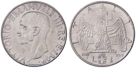 SAVOIA - Vittorio Emanuele III (1900-1943) - Lira 1939 XVII Impero Pag. 792; Mont. 224 Ac magnetica - magnetica - 
FDC