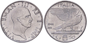 SAVOIA - Vittorio Emanuele III (1900-1943) - 50 Centesimi 1941 XIX Impero Pag. 824; Mont. 269 Ac 
FDC
