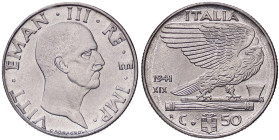SAVOIA - Vittorio Emanuele III (1900-1943) - 50 Centesimi 1941 XIX Impero Pag. 824; Mont. 269 Ac 
FDC