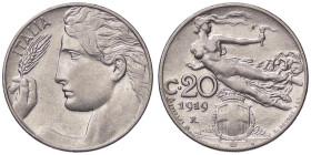 SAVOIA - Vittorio Emanuele III (1900-1943) - 20 Centesimi 1919 Pag. 836; Mont. 283 R NI 
SPL+