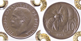 SAVOIA - Vittorio Emanuele III (1900-1943) - 10 Centesimi 1933 Ape Pag. 878; Mont. 342 CU Sigillata Giovanni Gaudenzi - Sigillata Giovanni Gaudenzi
F...