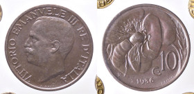SAVOIA - Vittorio Emanuele III (1900-1943) - 10 Centesimi 1936 Ape Pag. 881; Mont. 345 R CU Sigillata Giovanni Gaudenzi - Sigillata Giovanni Gaudenzi
...