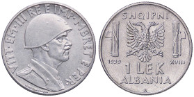 SAVOIA - Albania - 0,50 Lek 1939 XVIII Pag. manca; Mont. 498 AC magnetico - magnetico - 
SPL