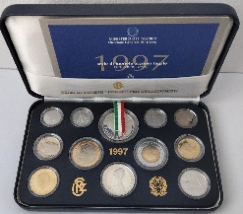 REPUBBLICA ITALIANA - Repubblica Italiana (monetazione in lire) (1946-2001) - Se...