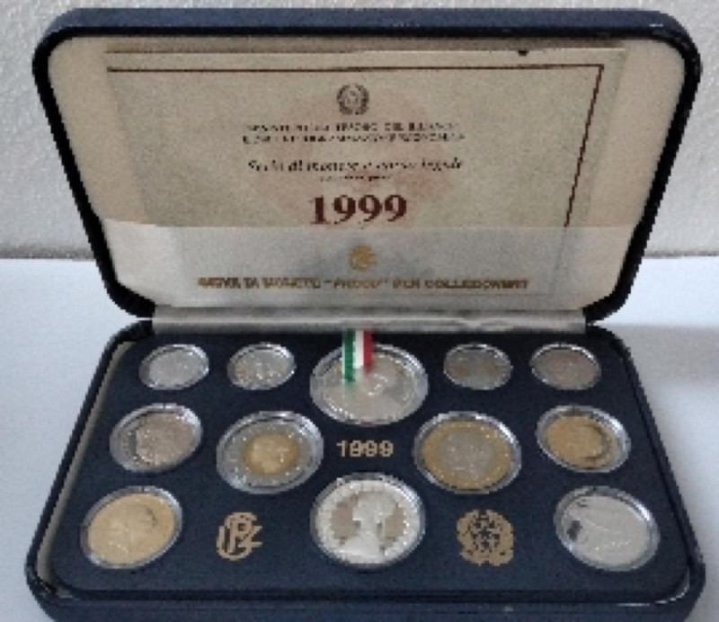 REPUBBLICA ITALIANA - Repubblica Italiana (monetazione in lire) (1946-2001) - Se...