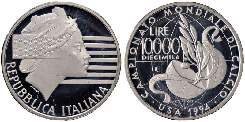 REPUBBLICA ITALIANA - Repubblica Italiana (monetazione in lire) (1946-2001) - 10...