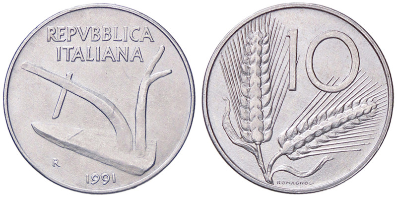 REPUBBLICA ITALIANA - Repubblica Italiana (monetazione in lire) (1946-2001) - 10...