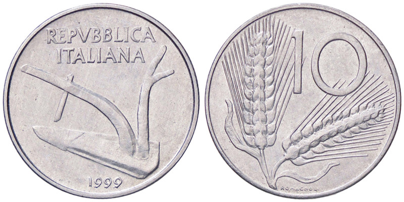 REPUBBLICA ITALIANA - Repubblica Italiana (monetazione in lire) (1946-2001) - 10...