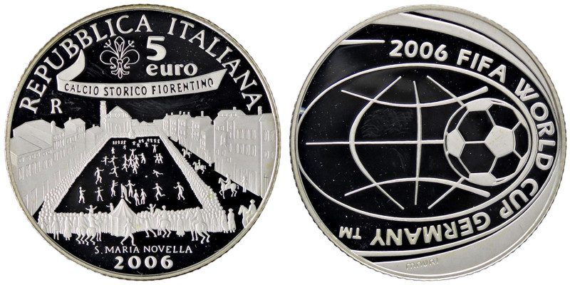 REPUBBLICA ITALIANA - Repubblica Italiana (monetazione in euro) (2002) - 5 Euro ...