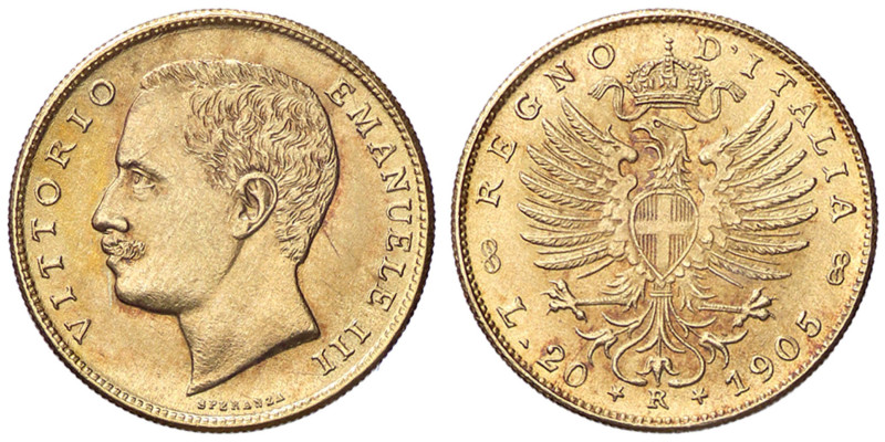 MEDAGLIE - SAVOIA - Vittorio Emanuele III (1900-1943) - Medaglia 1905 (AU g. 6,3...