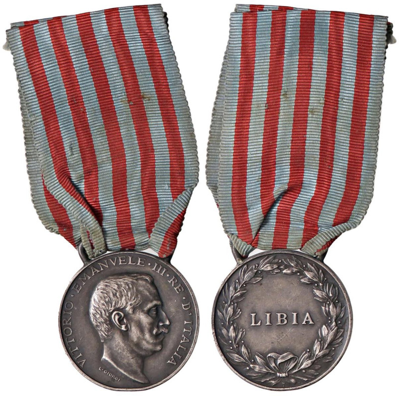 MEDAGLIE - SAVOIA - Vittorio Emanuele III (1900-1943) - Medaglia Campagna di Lib...