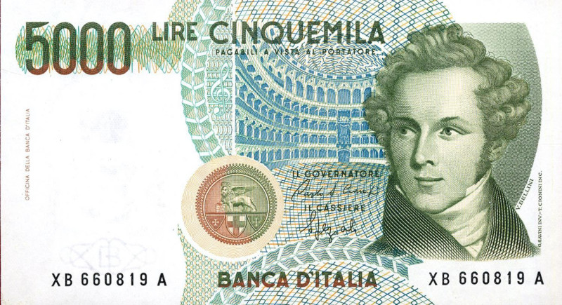 CARTAMONETA - BANCA d'ITALIA - Repubblica Italiana (monetazione in lire) (1946-2...