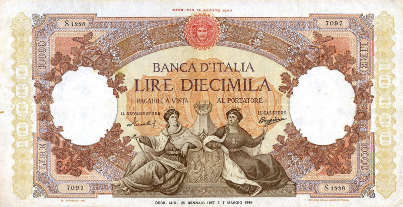 CARTAMONETA - BANCA d'ITALIA - Repubblica Italiana (monetazione in lire) (1946-2...