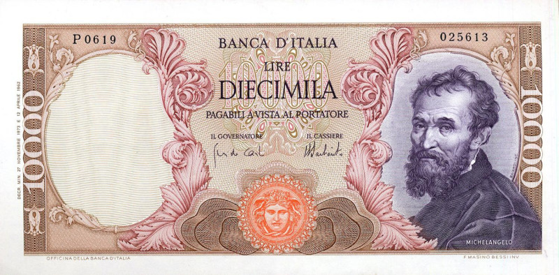 CARTAMONETA - BANCA d'ITALIA - Repubblica Italiana (monetazione in lire) (1946-2...