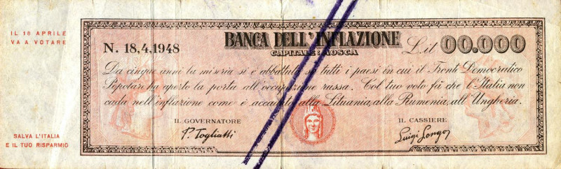 VARIE - Biglietti Propaganda elettorale 
meglio di MB