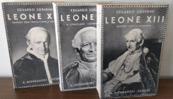 LIBRI VARI - LIBRI Soderini E. - Leone XIII, 3 volumi: Rapporti con la Germania, rapporti con l'Italia e la Germania, Il Conclave-Opera sociale, Monda...