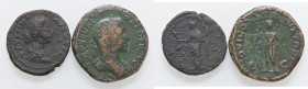 LOTTI - Imperiali A. Severo e Faustina II - Lotto di 2 monete 
med. MB