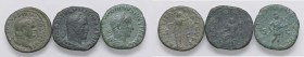 LOTTI - Imperiali Asse di Vespasiano, sesterzio di Filippo I e Gordiano III 
qBB