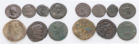 LOTTI - Imperiali Augusto, Nerone, Commodo, Aureliano, Diocleziano, Elena, Graziano - Lotto di 7 monete 
B÷BB