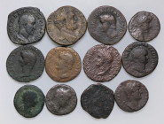 LOTTI - Imperiali Lotto di 12 monete 
B÷MB