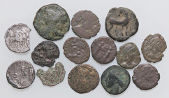 LOTTI - Imperiali Lotto di 14 monete 
B÷MB