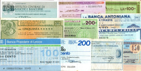 LOTTI - Miniassegni Lotto di 110 biglietti 
MB÷qFDS