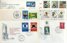LOTTI - Filatelia 22 buste, circa 160 francobolli mondiali su album e circa 100 sfusi - Da visionare 
Discreto