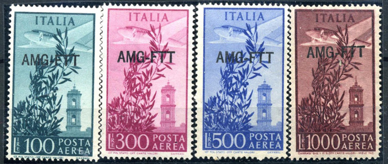 AREA ITALIANA - TRIESTE - ZONA A - Posta Aerea 1948 - Campidoglio (23/26)