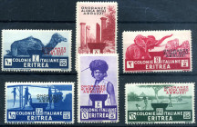 AREA ITALIANA - COLONIE E POSSEDIMENTI - Eritrea - Espressi 1926 - Francobolli d'Italia soprastampati - (25) - Cat. 1500 €