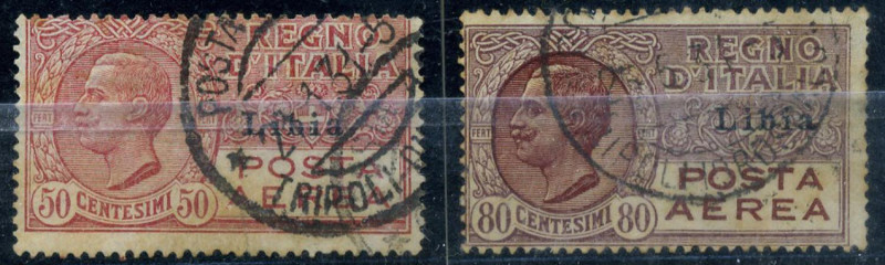 AREA ITALIANA - COLONIE E POSSEDIMENTI - Somalia 1926 - Soprastampati - (73/80) ...