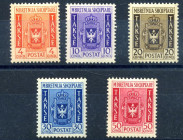 FILATELIA - EUROPA - AUSTRIA 1933 - Assedio di Vienna - Un. 431/36 - Cat. 350 €