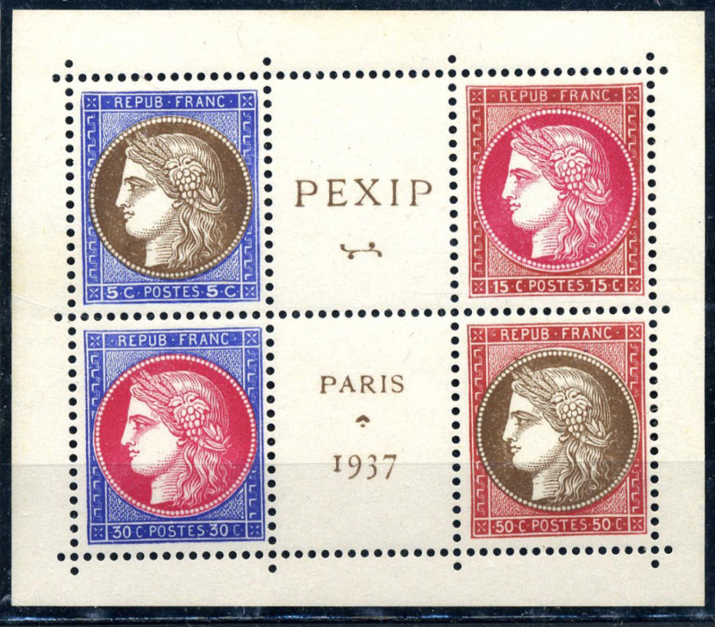 FILATELIA - EUROPA - FRANCIA - Segnatasse 1871-1878 - Valori complementari - 40 ...