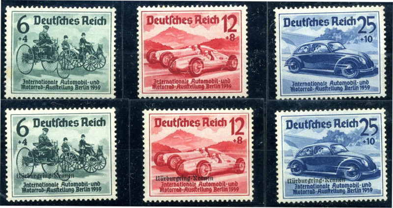 FILATELIA - EUROPA - GERMANIA REICH - Posta Aerea 1926-1927 - - Aquila - (A27/A3...