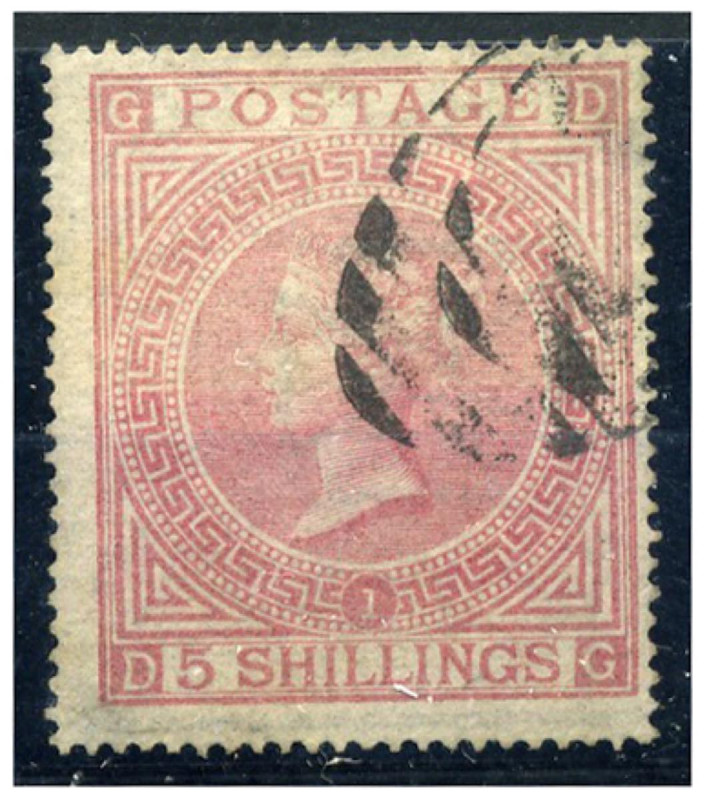 FILATELIA - EUROPA - GRAN BRETAGNA 1872-1883 - Regina Vittoria - 9 Valori sciolt...