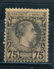 FILATELIA - EUROPA - MONACO 1885 - Carlo III - 1, 2, 5 E 10 Cent. Un. 1/4 Cat. 330 €
