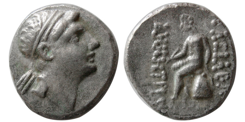 SELEUKID KINGS. Demetrios I Soter. 162-150 BC. AR Drachm (3.54 gm; 16 mm). Ekbat...