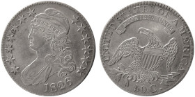 UNITED STATES. 1826 Capped Bust. Liberty Half Dollar