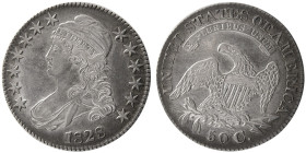 UNITED STATES. 1828 Capped Bust. Liberty Half Dollar