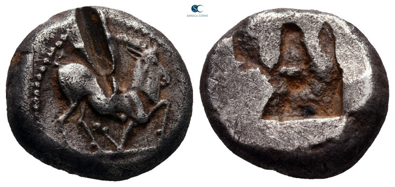 Cyclades. Paros circa 520-500 BC. 
Drachm AR

16 mm, 5,75 g



very fine,...